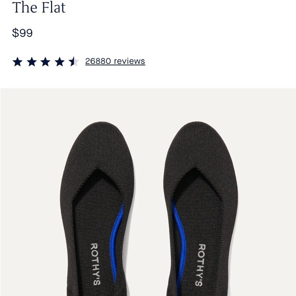 Rothys Black slip ons - Picture 7 of 14